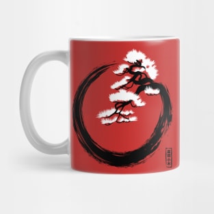 ZEN circle with bonsai Mug